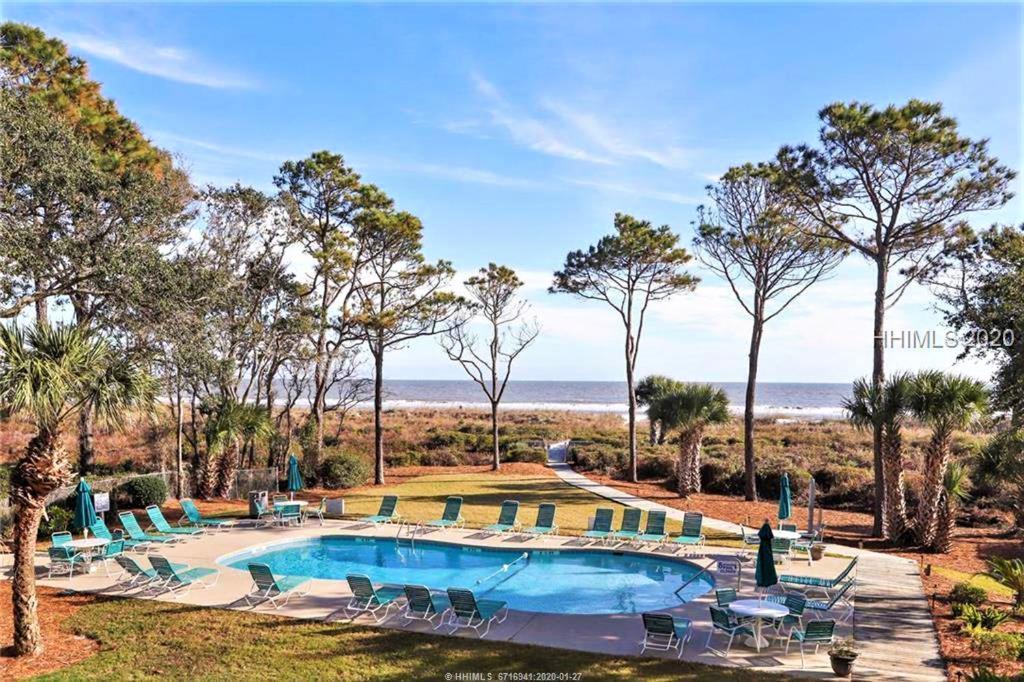 Direct Oceanfront Private Villa Overlooking Pool/Beach - South Forest Beach - Right Next To Coligny Plaza Hilton Head Island Dış mekan fotoğraf