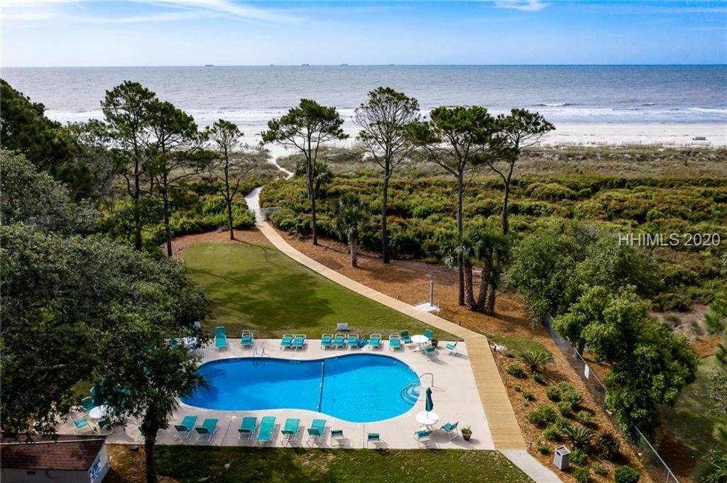 Direct Oceanfront Private Villa Overlooking Pool/Beach - South Forest Beach - Right Next To Coligny Plaza Hilton Head Island Dış mekan fotoğraf